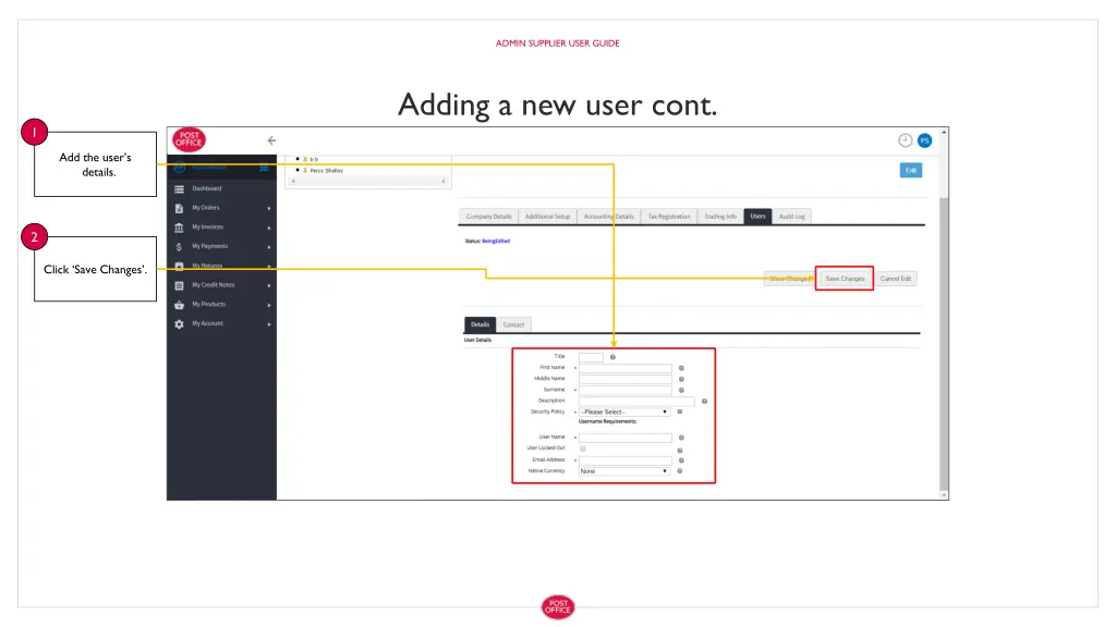 admin supplier user guide 13