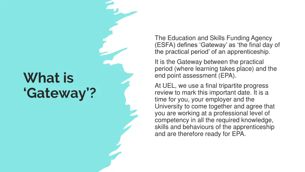 the education and skills funding agency esfa