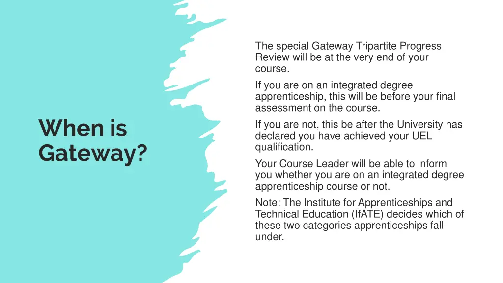 the special gateway tripartite progress review