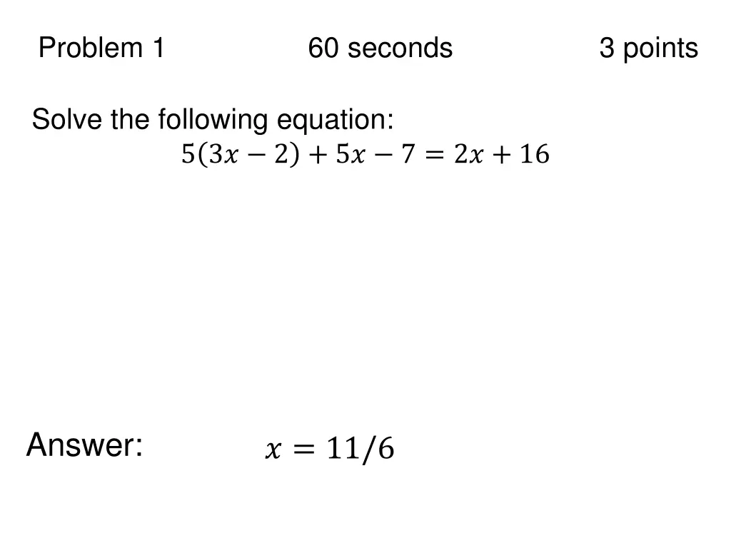 problem 1