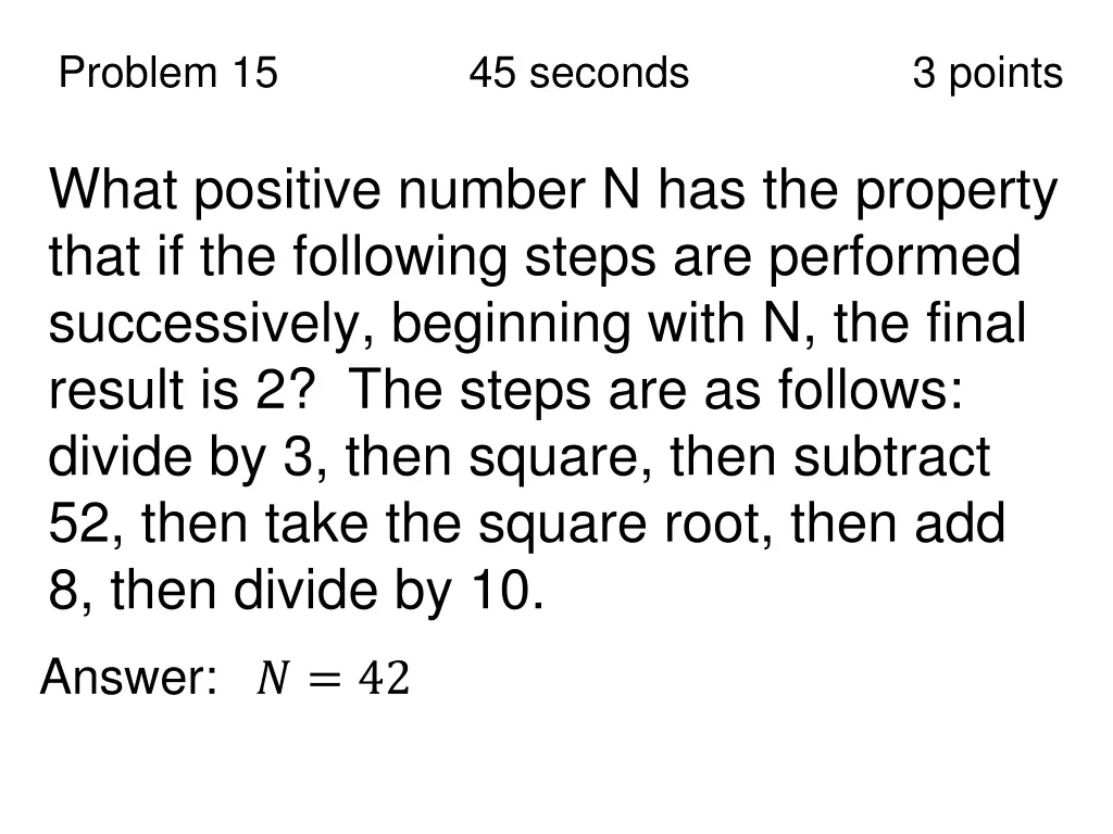 problem 15