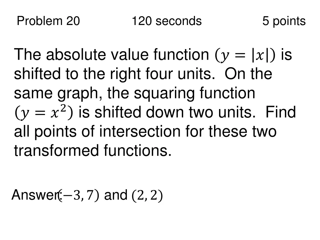 problem 20