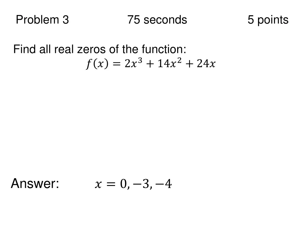 problem 3