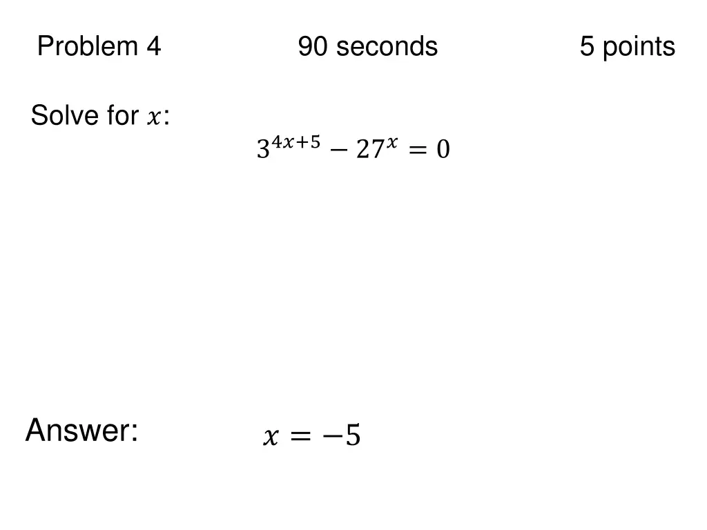 problem 4