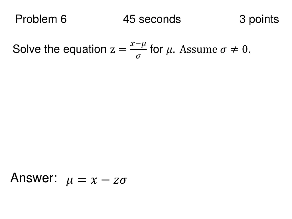 problem 6