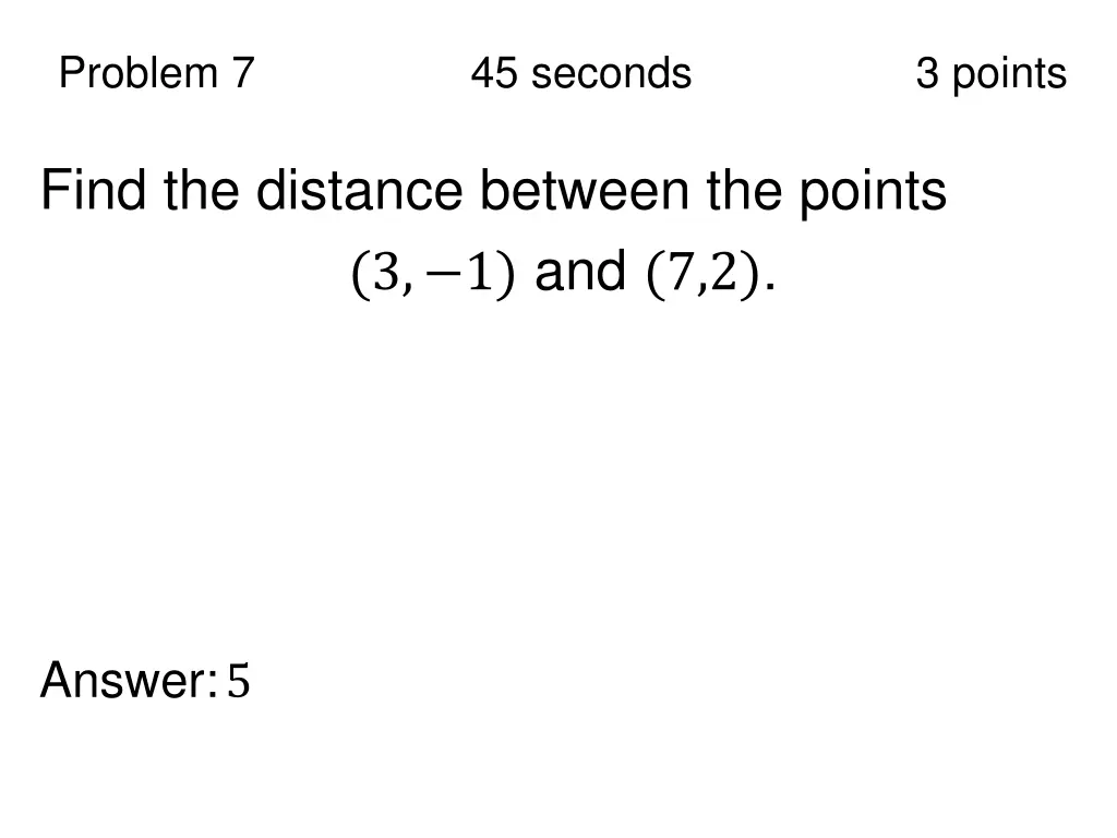 problem 7