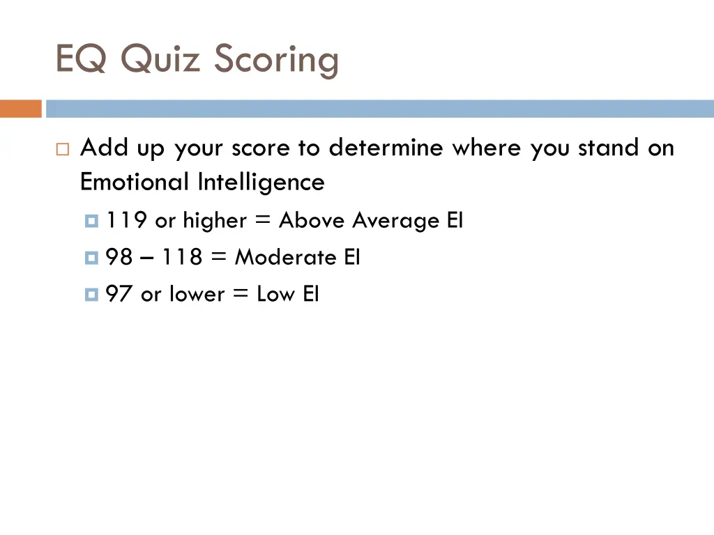 eq quiz scoring