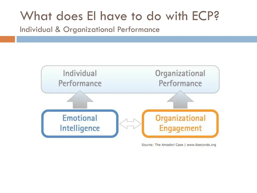 what does ei have to do with ecp individual