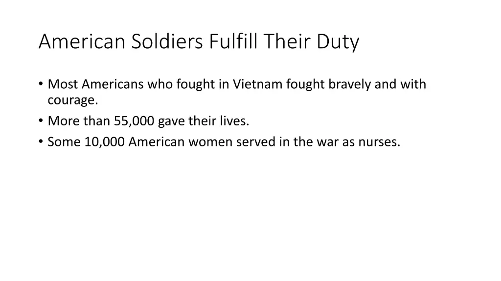 american soldiers fulfill their duty