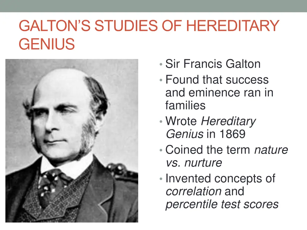 galton s studies of hereditary genius