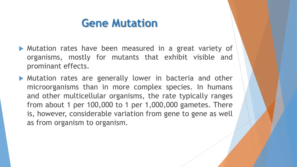 gene mutation 5