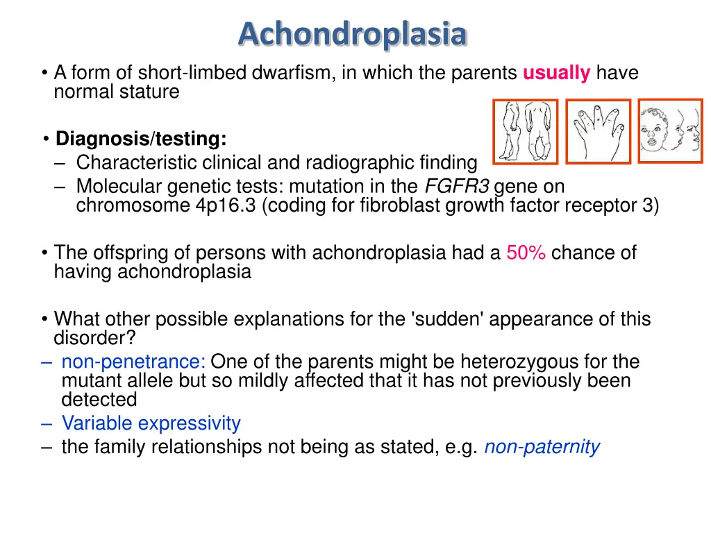 achondroplasia