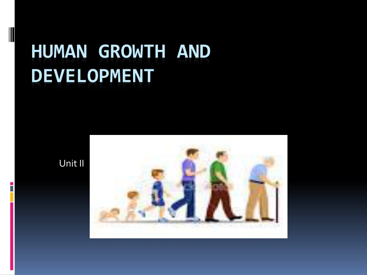 human growth and development