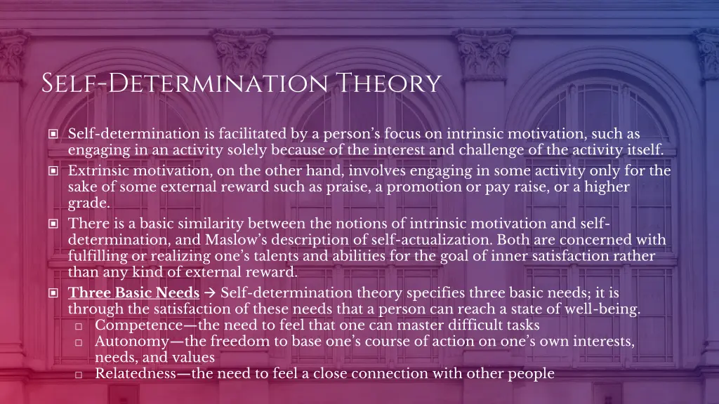 self determination theory 1