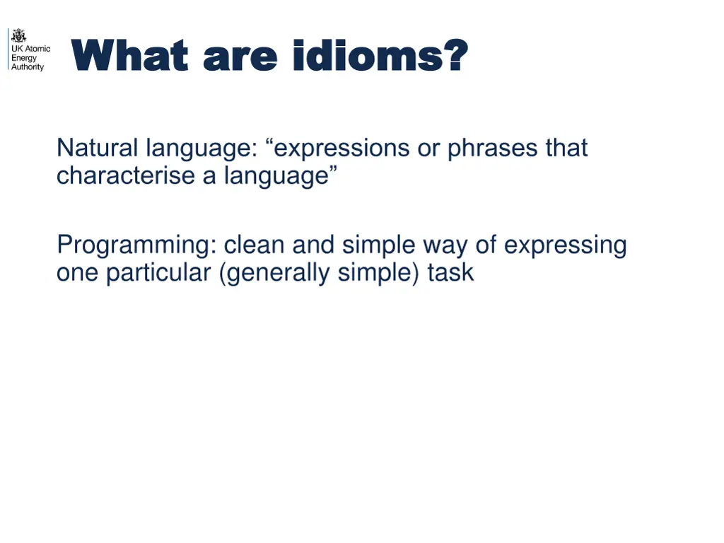 what are idioms what are idioms