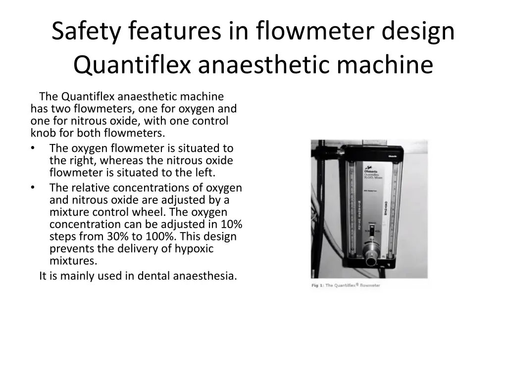 safety features in flowmeter design quantiflex