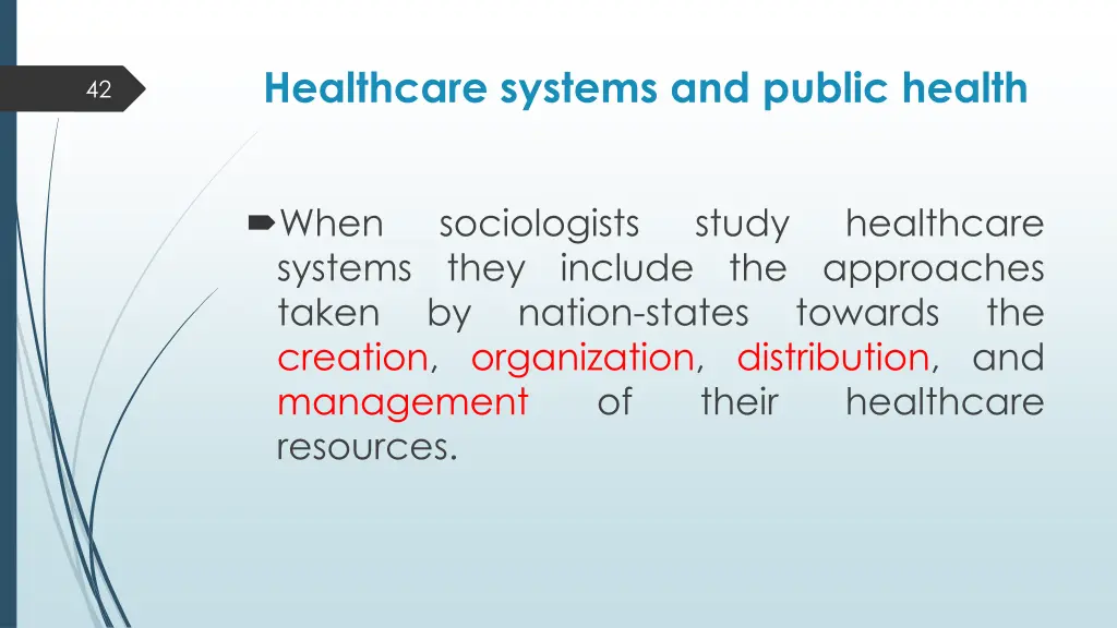 healthcare systems and public health