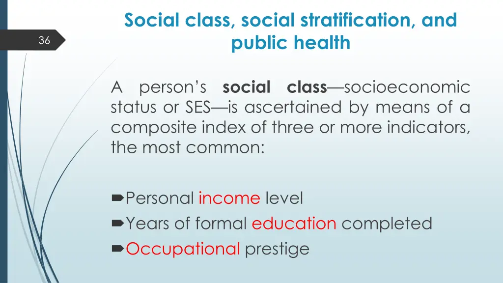 social class social stratification and public