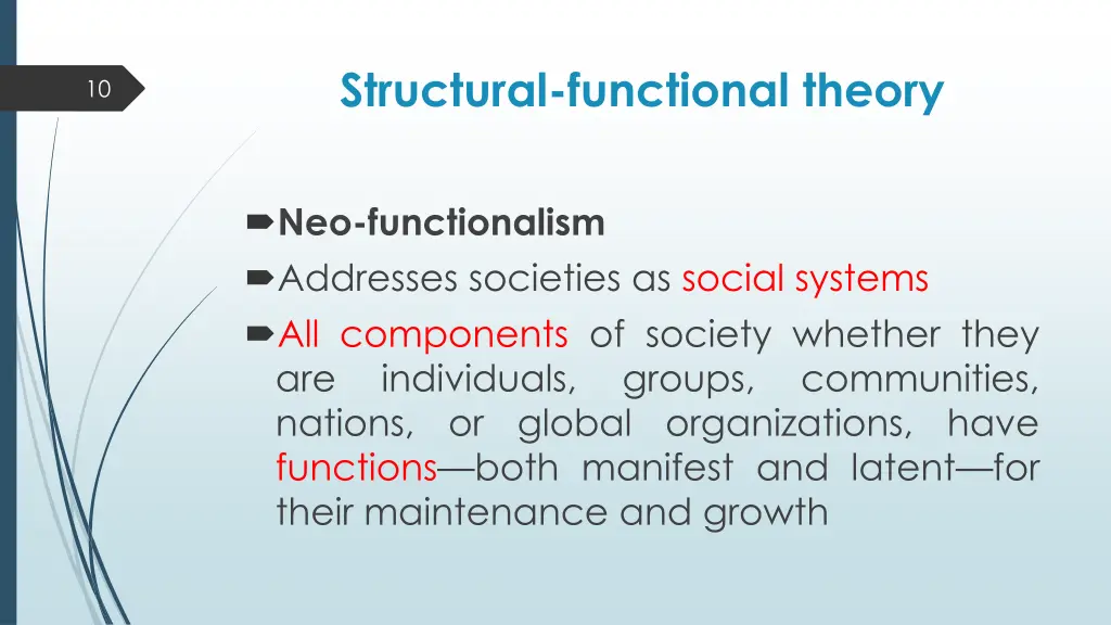 structural functional theory