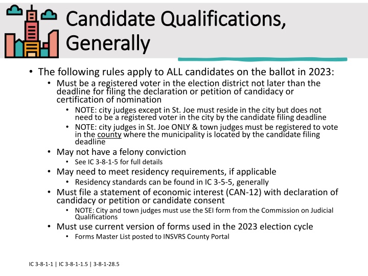 candidate qualifications candidate qualifications