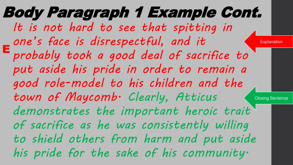 body paragraph 1 example cont body paragraph 1