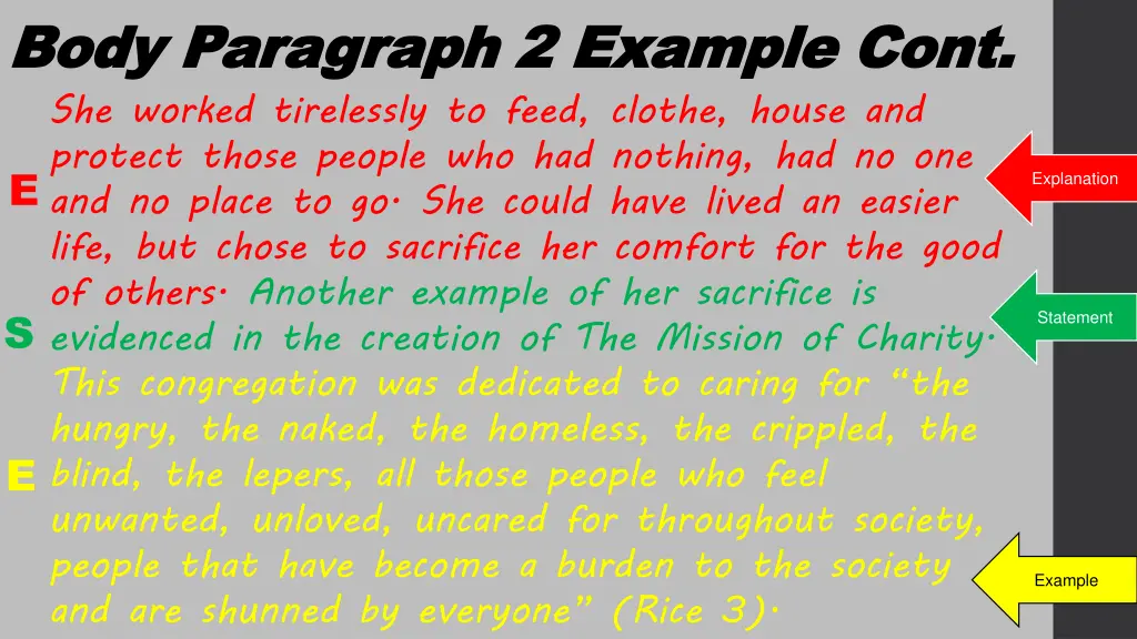 body paragraph 2 example cont body paragraph