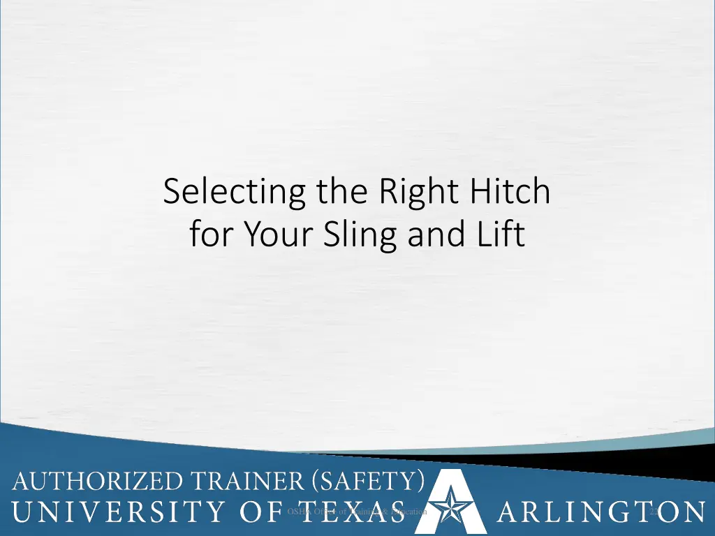 selecting the right hitch for your sling and lift