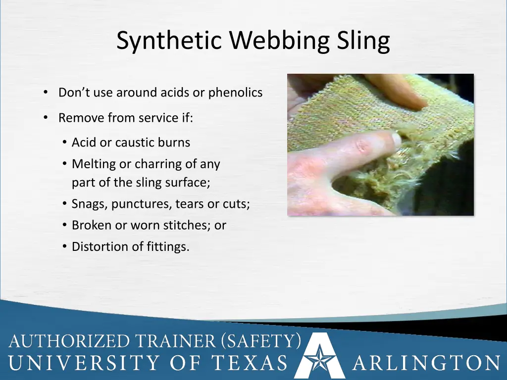 synthetic webbing sling 1