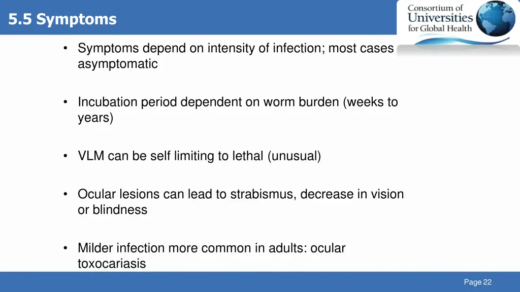 5 5 symptoms