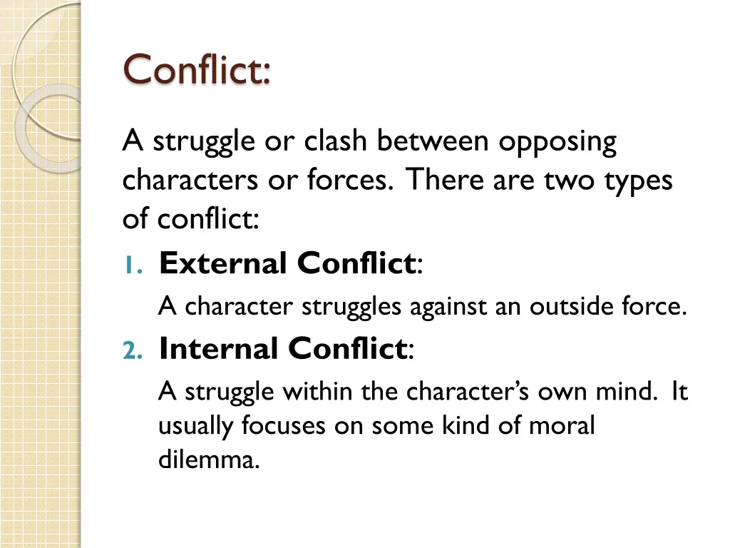 conflict