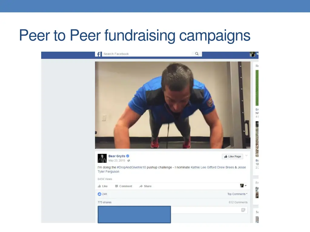 peer to peer fundraising campaigns