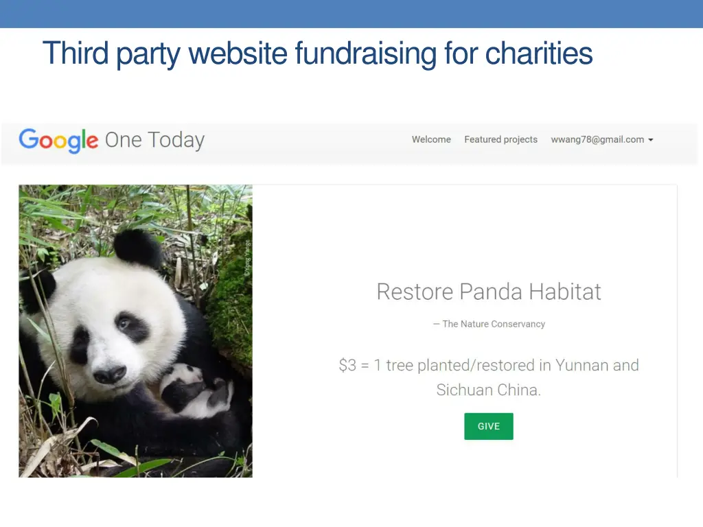 third party website fundraising for charities 1