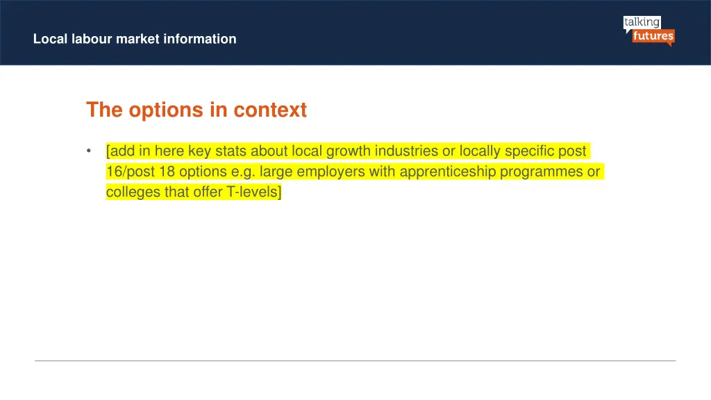 local labour market information