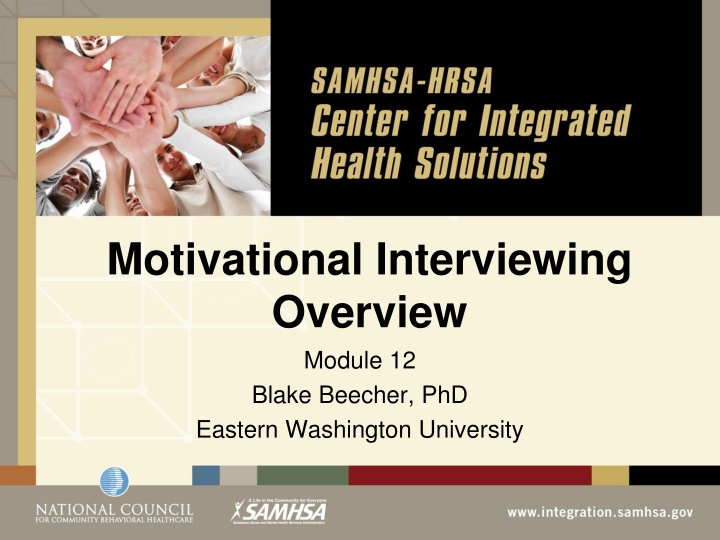 motivational interviewing overview module