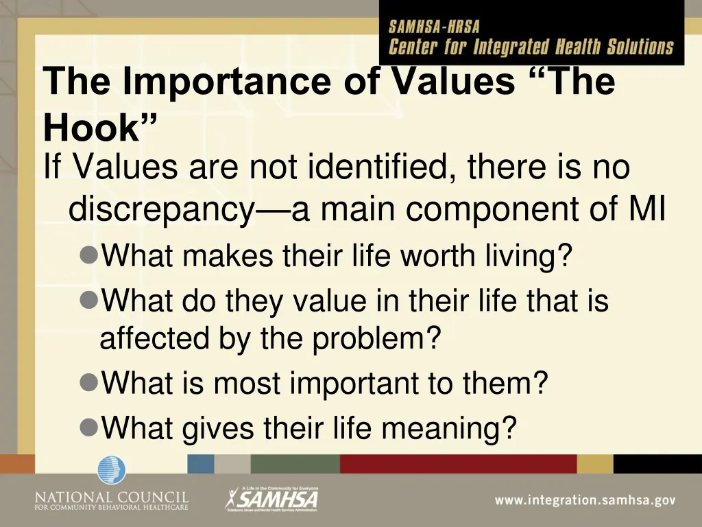 the importance of values the hook if values