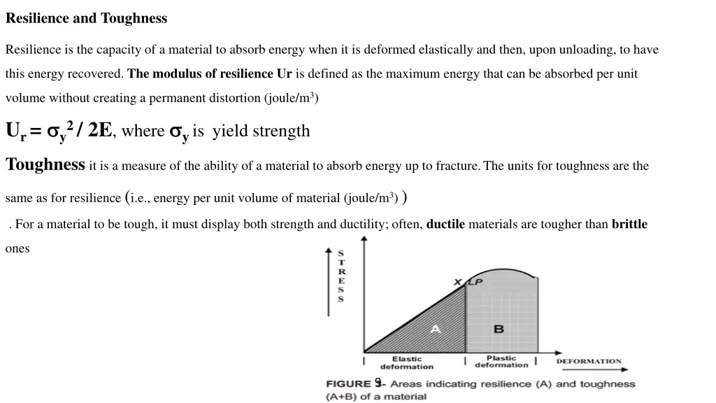 resilience and toughness