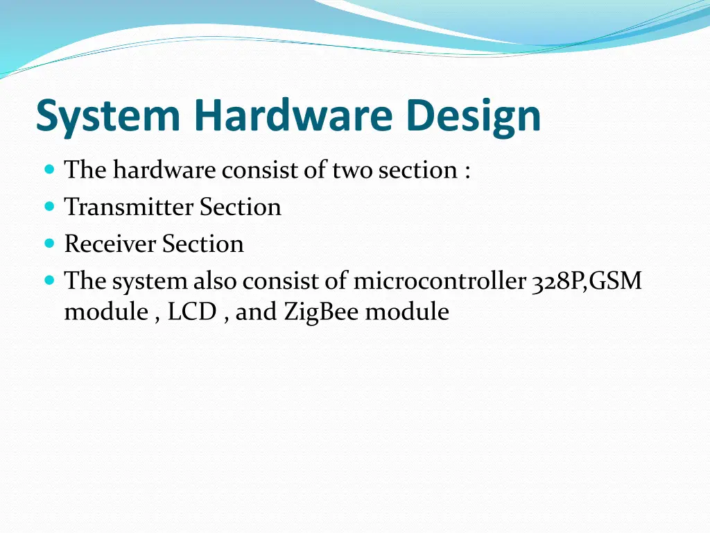 system hardware design