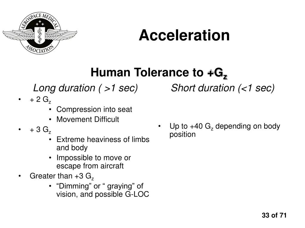 acceleration