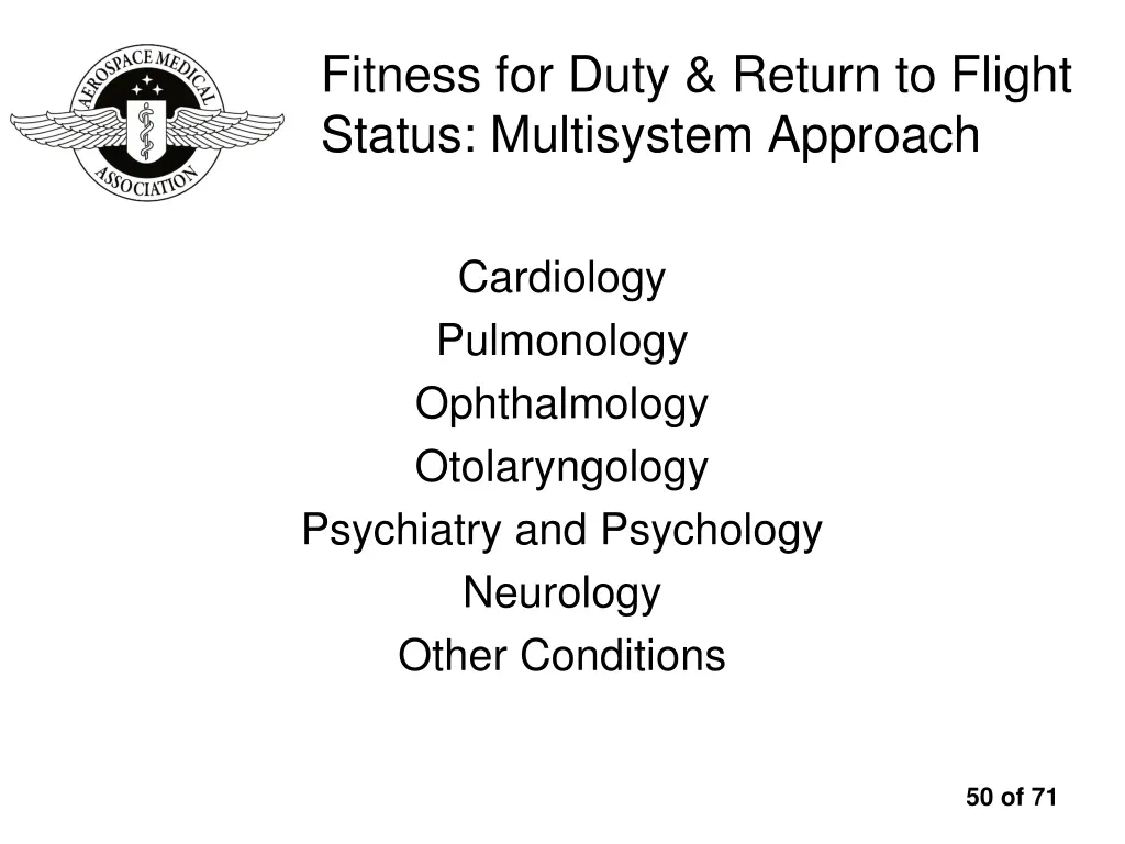 fitness for duty return to flight status 2