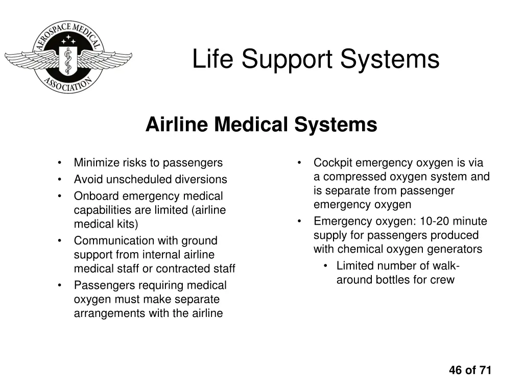 life support systems 1