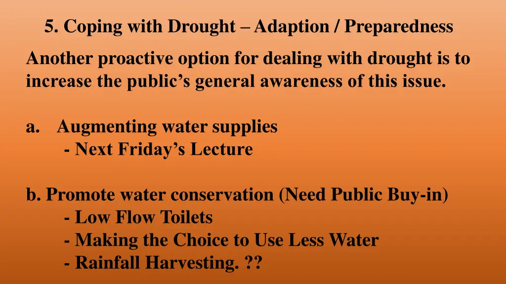 5 coping with drought adaption preparedness