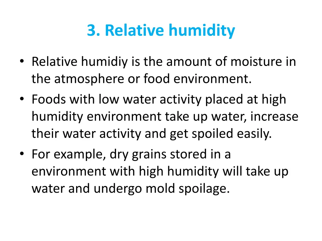 3 relative humidity