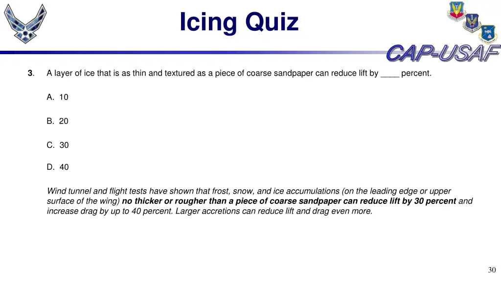 icing quiz 2