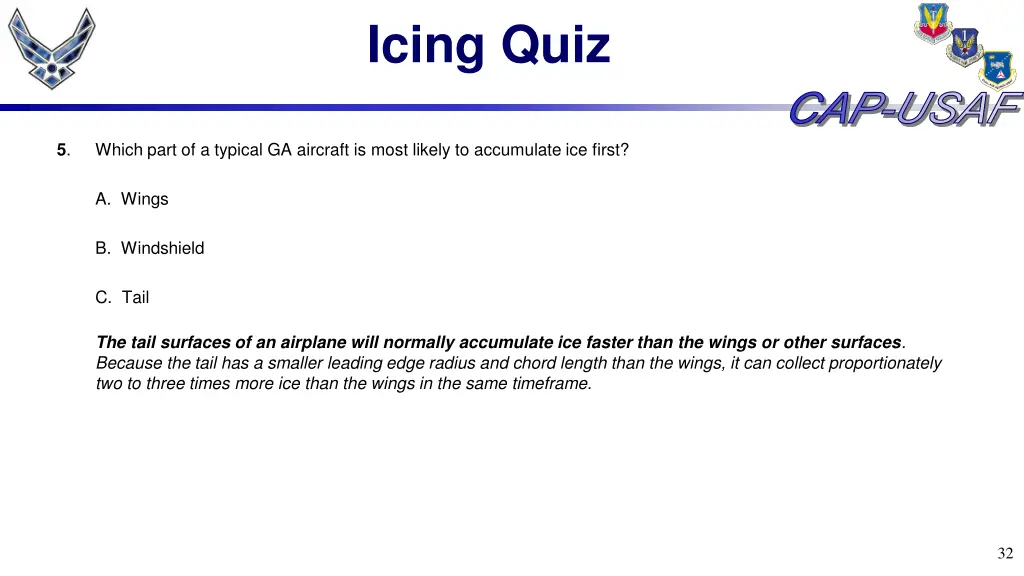 icing quiz 4