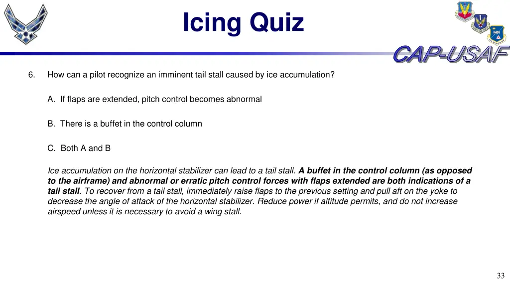 icing quiz 5