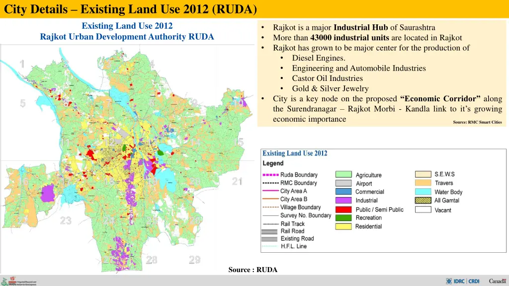 city details existing land use 2012 ruda existing