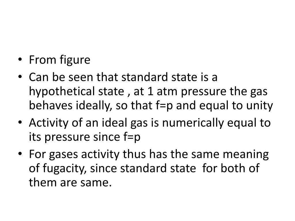 from figure can be seen that standard state