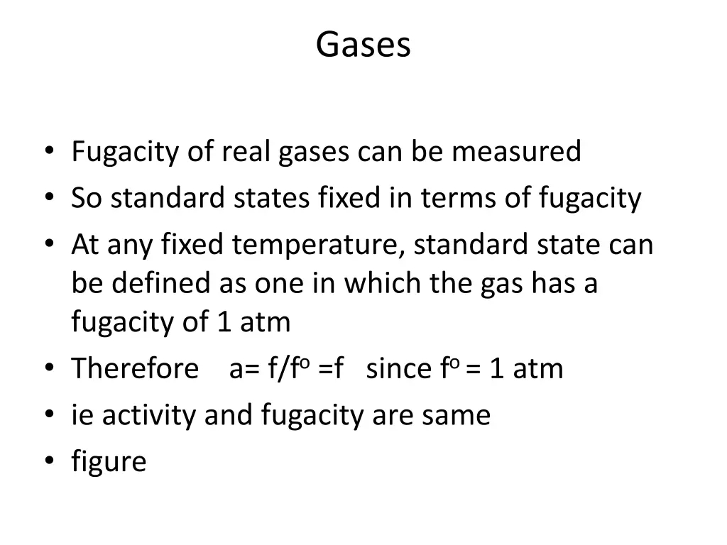 gases