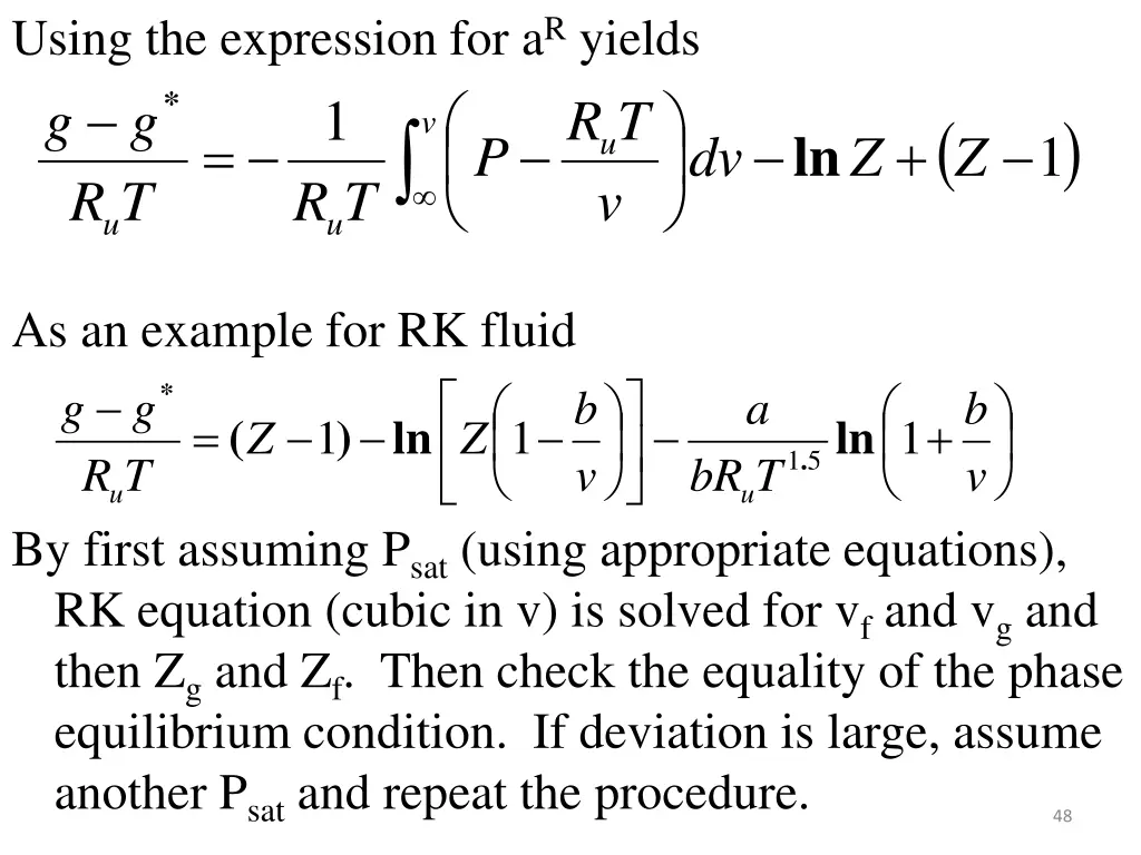 using the expression for a r yields t r t r