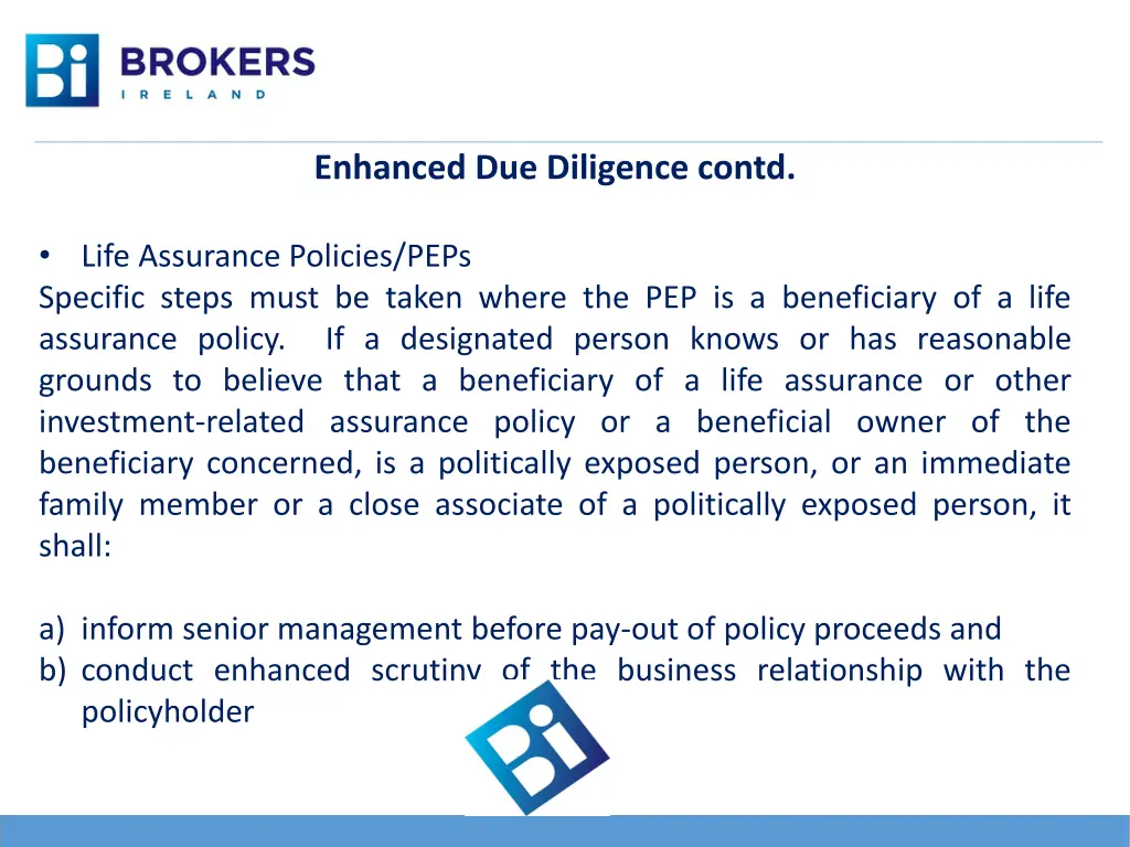 enhanced due diligence contd 2